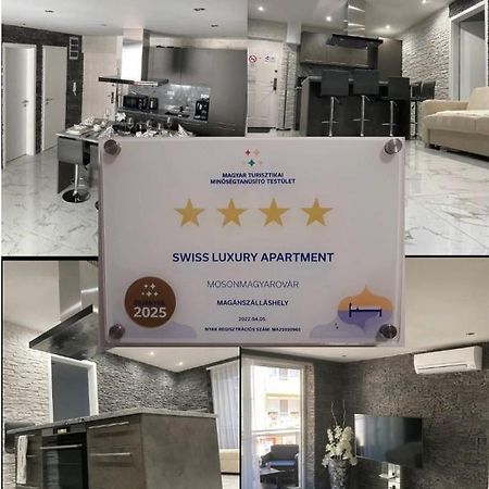 Swiss Luxury Apartment Mosonmagyaróvár Buitenkant foto